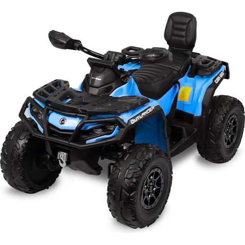 TOYZ, Elektroauto Kinder, Fahrzeug Kinder Outlander, Rutscherfahrzeug, Blau