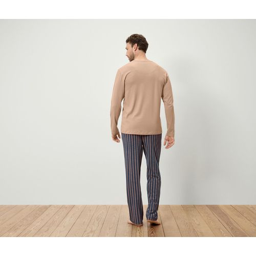 Tchibo - Pyjama mit Modal - Herren - Gr. XXL - dunkelblau/print
