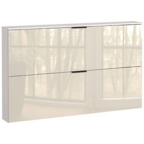 Schuhschrank Valega , Kaschmir , Metall , 140x85x19 cm , Beimöbel erhältlich, hängend, stehend , Garderobe, Schuhaufbewahrung, Schuhschränke