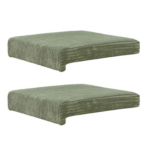 Klemmkissen, salbei, Textil, Füllung: Schaumstoff, 35x38x40 cm, Wohntextilien, Kissen, Sitzkissen