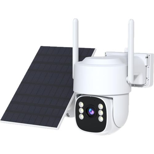 INF 4G Solar Überwachungskamera: 2K HD, Farb-Nachtsicht & Bewegungserkennung