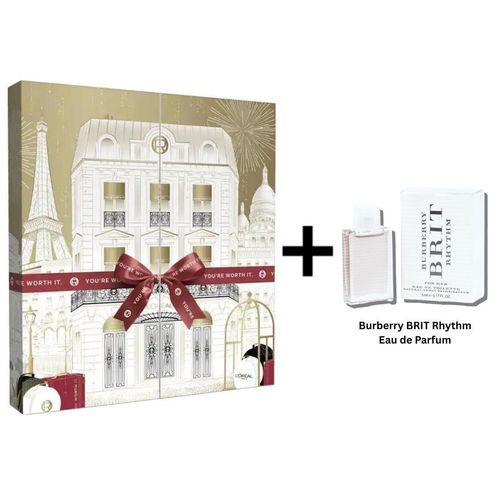 L’Oréal Paris Make-up Adventskalender 2025, Gesichtspflege Haarpflege, Lippenstift, Maske, Eyeliner, für Frauen und Mädchen Kalender ( Wert 250 )