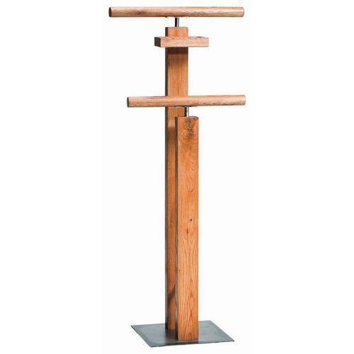 Hasena Herrendiener , Eiche , Holz, Metall , Wildeiche , massiv , 45x107x28 cm , standfeste Füße , Schlafzimmer, Herrendiener