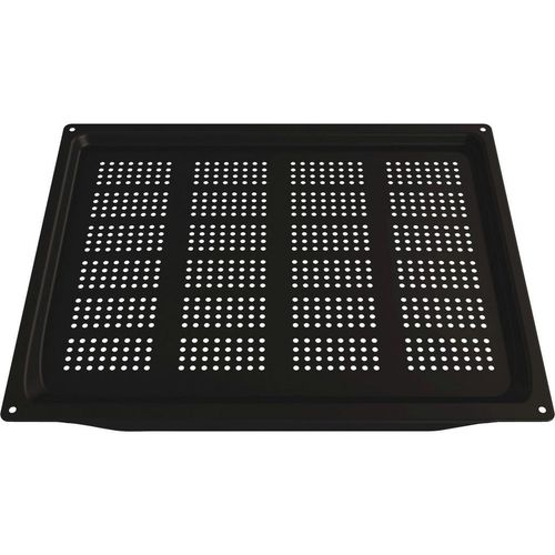 Gorenje Backblech , Schwarz , Metall , 1.5x36x45.6 cm , gelocht , Backen, Backformen, Backbleche