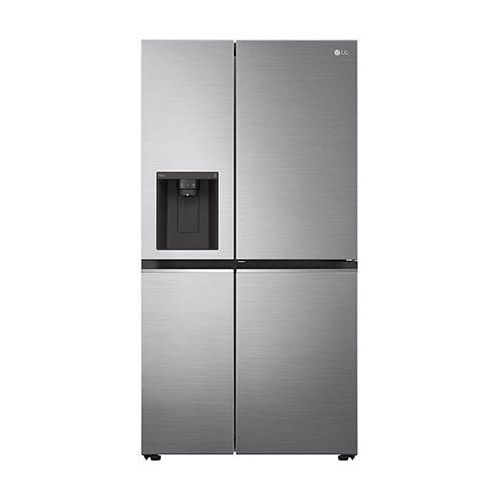 LG SidebySide Kühlschrank mit Door-in-Door® (E, 635L, 179cm hoch) mit Eis, Crushed Ice und Wasserspender & internem Wassertank GSJV51PZTE GSJV51PZTE