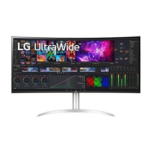 LG UltraWide™ 39,7” 5K2K Nano-IPS HDR 10 AMD FreeSync™ Curved Monitor 40WP95XP-W Weiß Klasse F
