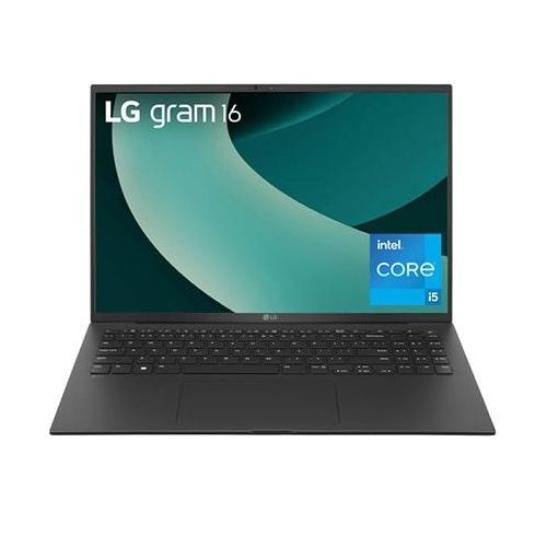 LG gram 16” Notebook Windows 11 Home Intel® Core™ i5 16GB RAM 1TB SSD 16Z90RU-G.AA58G Schwarz