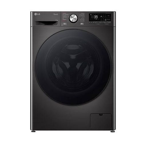 LG Waschmaschine Schwarz (A10%*, 11 kg, 1.560 U./Min.) mit AI DD® & TurboWash®360° F6WR701YB F6WR701YB
