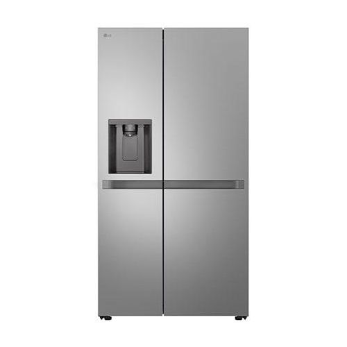 LG SidebySide Kühlschrank (E, 641L, 179 cm hoch) mit Eis, Crushed Ice und Wasserspender & internem Wassertank GSLC41PYPE GSLC41PYPE