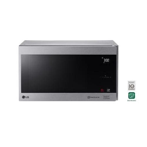 LG SoloMikrowelle Noble Steel (25 L, 1000 Watt) mit Smart Inverter Technologie & EasyClean MS2595CIS MS2595CIS