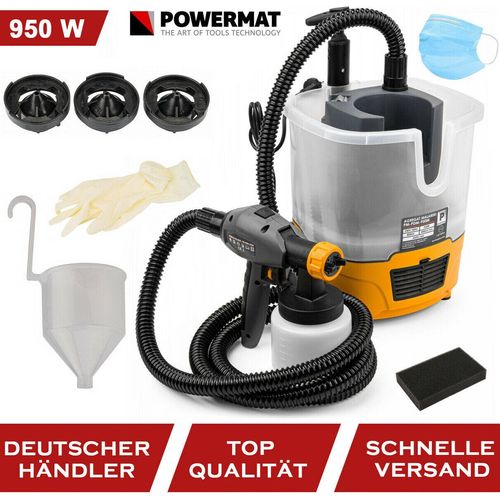 Farbsprühsystem Farbsprühgerät Elektro Spritzpistole Farbspritzgerät PM-PDM-950M