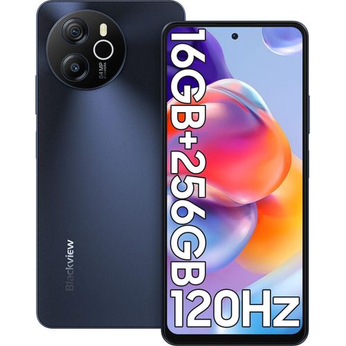 Blackview Shark 8 Smartphone Handy Ohne Vertrag 16GB+256GB 120Hz 2.4K 6.78" FHD+, Helio G99 Handy Ohne Vertrag, 64MP+13MP Kamera, 5000mAh