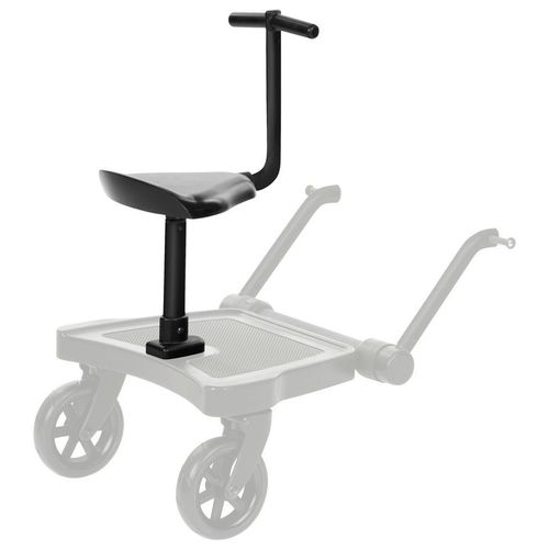 ABC Design Sitz Kiddie Ride ON , Schwarz , Kunststoff , 21x44.5x9.5 cm , Baby on Tour, Kinderwagen, Kinderwagen-Zubehör, Sonstiges Kinderwagenzubehör