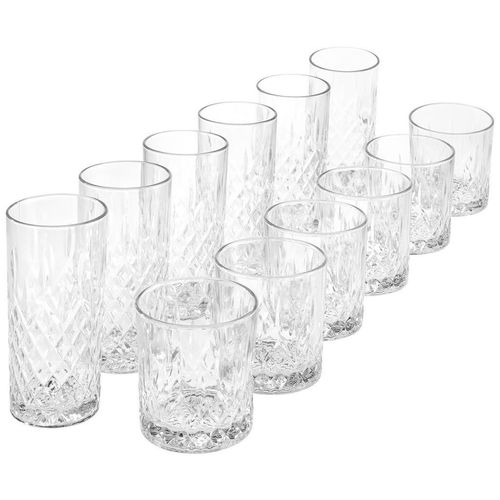 Leonardo Gläserset , Klar , 340 / 320 ml , Essen & Trinken, Gläser, Gläser-Sets
