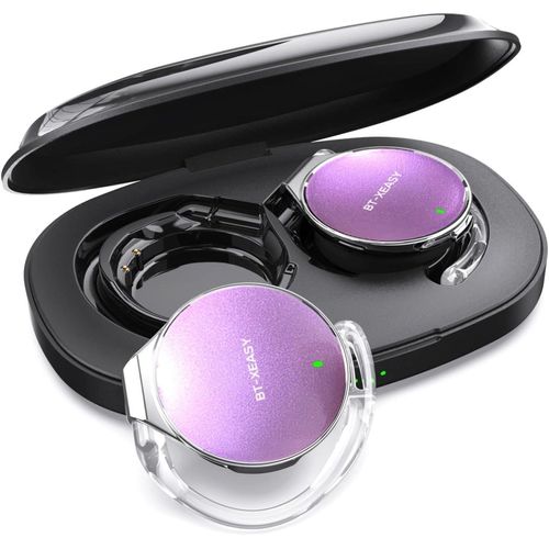 Mit Mikrofon Open Ear Kopfhörer 52hrs Bluetooth 5.4 Wireless Over Ear Kopfhörer Sport Kopfhörer Clip on Kopfhörer Verbinden Sie 2 Geräte Gleichzeiti