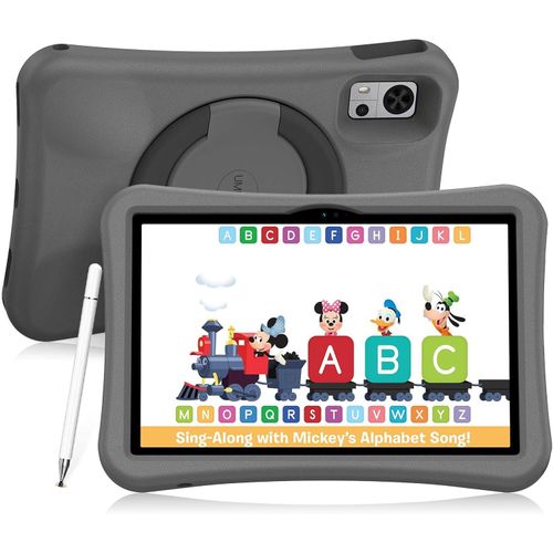 Children's Tablet mit SIM-Karte, Eye Protection Tablet 10 Zoll, G5 Tab Kids Anti-Fall Tablet, Parental Control Baby Tablet/8 + 128 GB Lern