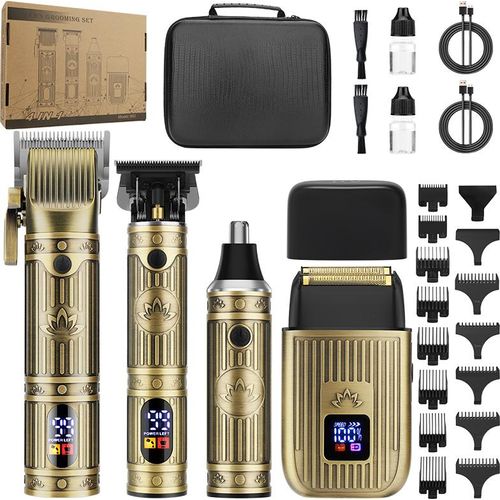 INF 4-in-1 Professionelles Pflegeset für Männer - Gold Edition