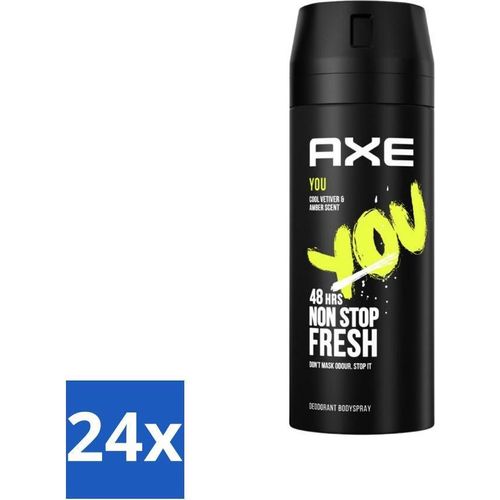 Axe Deodorant Body Spray You 150 ml - Vorteilspack - 24 Stücke