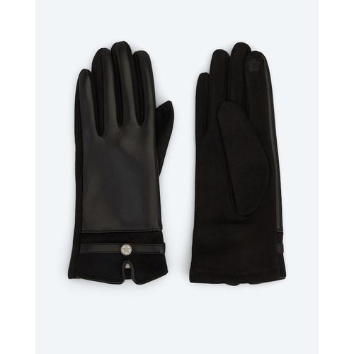 Handschuhe mit Logo-Applikation