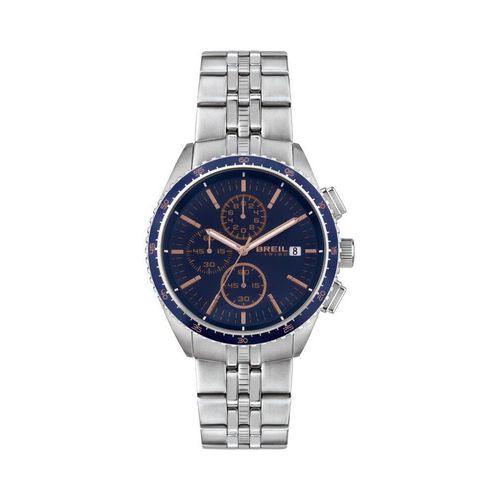 Chronograph Trendy Breil Versilbert/Stahl Kollektion Net - mann