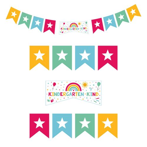 Girlande KINDERGARTEN