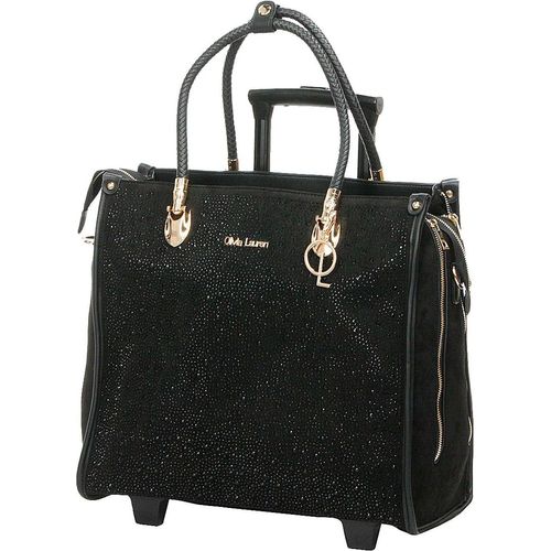 Damen Aktentasche Lehrer/Tasche Trolley Laptoptrolley Schwarz Bowatex