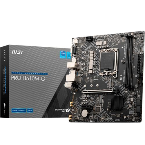 MSI Mainboard PRO H610M-G