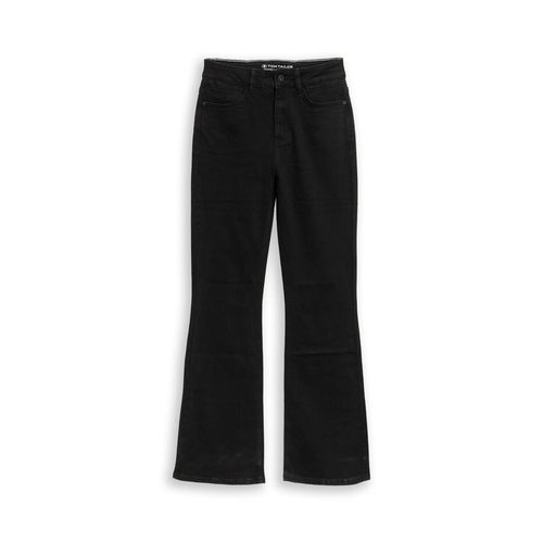 TOM TAILOR Damen TTSTELLA BOOTCUT Jeans mit Stretch, bunt, Uni, Gr. 30/32