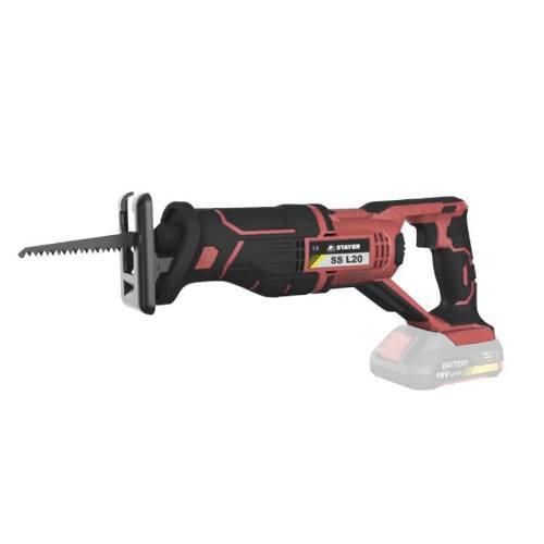 Stichsäge SS L204, 18V, 4Ah, 2 Li-Ion Akkus, (Ladegerät + Tasche), STAYER
