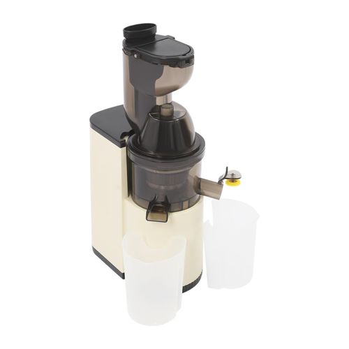 500ml Entsafter Spiral-Kaltentsafter 800W Gemüse- und Obstentsafter Beige