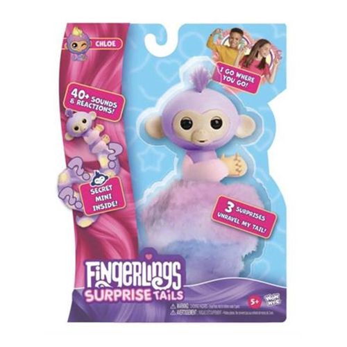 Fingerlings Snuggle Tails - Monkey