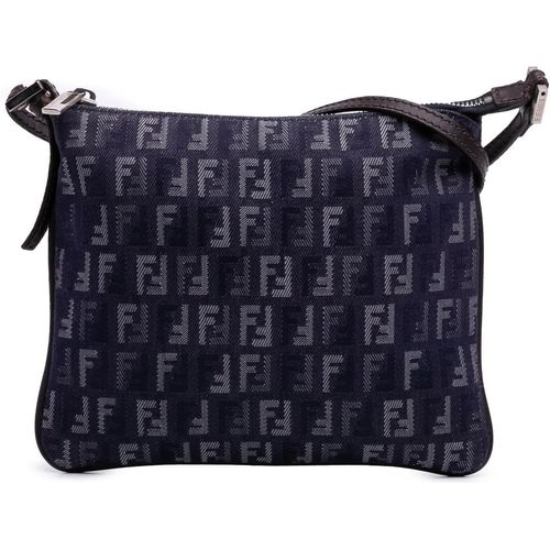Fendi Hobo Bags - Zucchino Denim Crossbody - Gr. unisize - in Blau - für Damen Image
