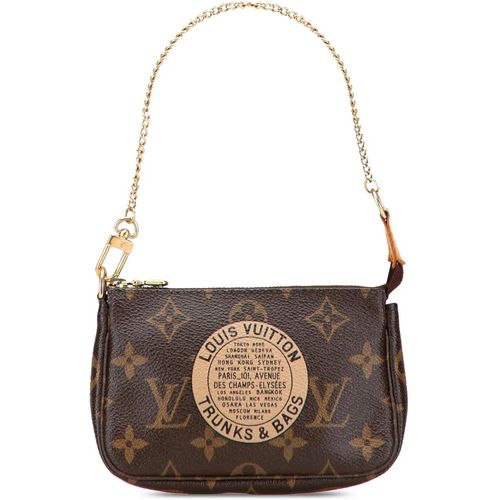Louis Vuitton Crossbody Bags - Monogram Trunks and Bags Mini Pochette Accessoires - Gr. unisize - in Braun - für Damen Image