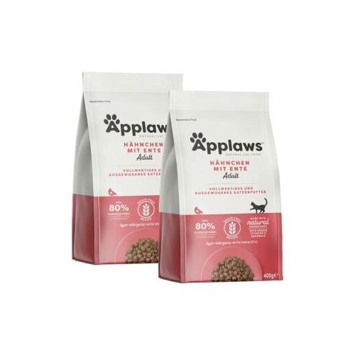 Applaws Trockenfutter Katze Adult Huhn mit Ente 2x7,5 kg