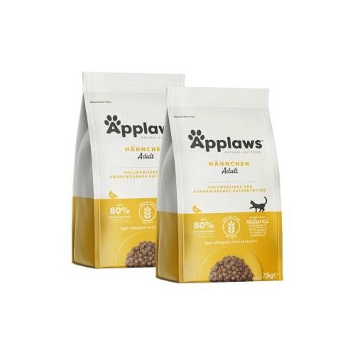 Applaws Trockenfutter Katze Adult Huhn 2x7,5 kg