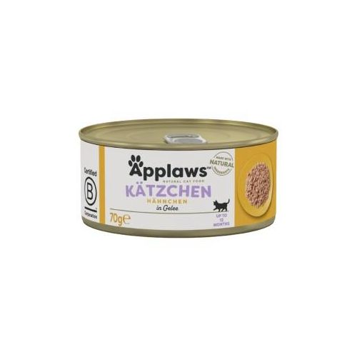 Applaws Nassfutter Kitten in Gelee Huhn 48x70 g