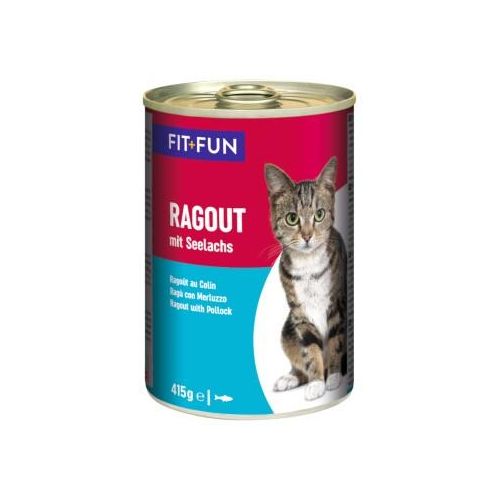 FIT+FUN Ragout Seelachs 48x415 g