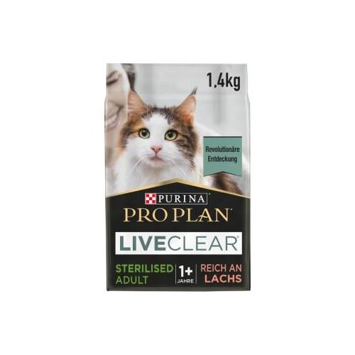 PRO PLAN Liveclear Sterilised Adult Lachs 1,4 kg