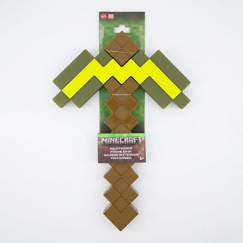 Goldene Spielzeug-Spitzhacke