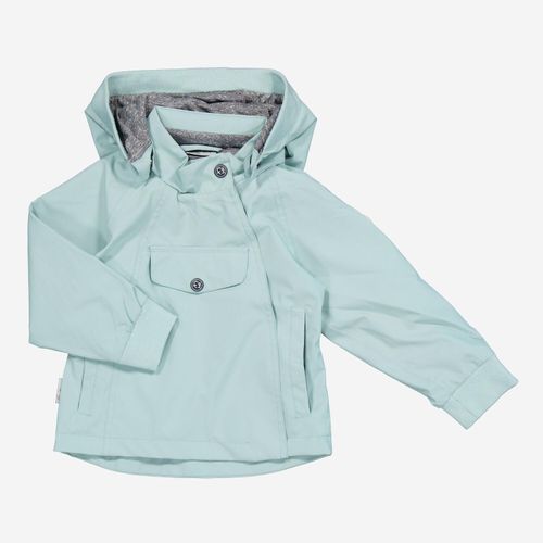 Mintblaue Jacke mit Kapuze Image