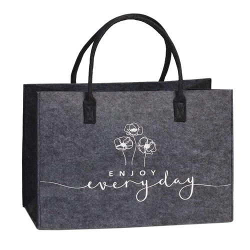 HTI-Living Shopper aus Filz Einkaufstasche