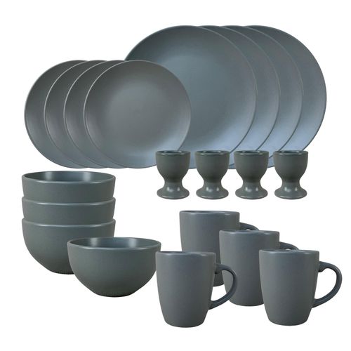 NTK-Collection Tafelservice für 4 Personen Grau