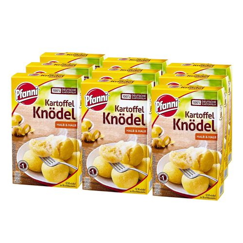 Pfanni Kartoffelknödel halb & halb 200 g, 9er Pack