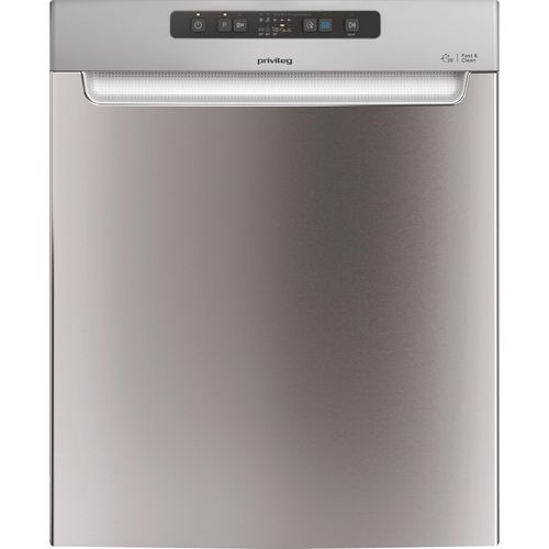 Geschirrspüler-Unterbau 60 cm Edelstahl 14 Maßgedecke Privileg RUC2C24AX