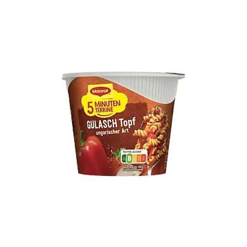 Maggi 5 Minuten Terrine Instantsuppe Gulaschtopf