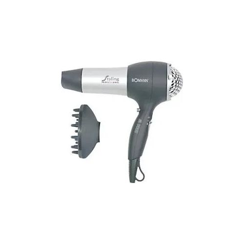 BOMANN Haartrockner HTD 889 CB 230 V Grau, Silber
