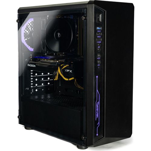 Broonbee Gaming PC High End mit AMD Ryzen 5 CPU | NVIDIA GeForce RTX 5070 | 32 GB DDR4 RAM | 2 TB NVMe M.2 SSD | Windows 11 Pro | Gamer Computer Image