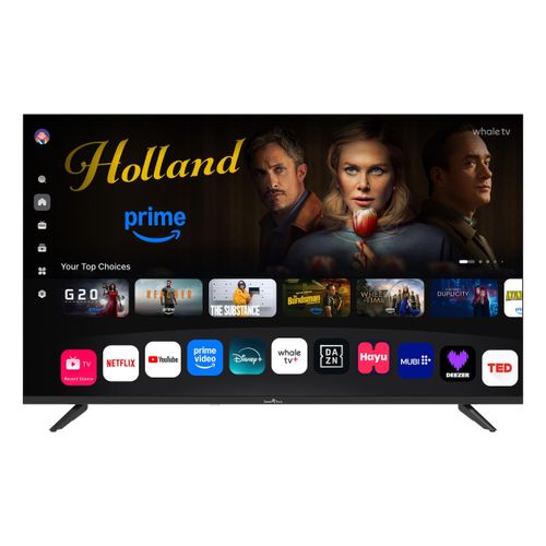 Smart Tech 43UH02V, 43 Zoll (108 cm), UHD LED Whale TV, Netflix, YouTube, Amazon Prime Video, Disney+