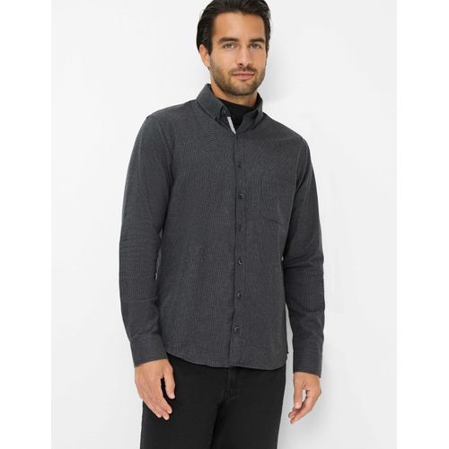 Brax Herren Hemd Style DANIEL cement, dunkelgrau, Gr. XXXL Image