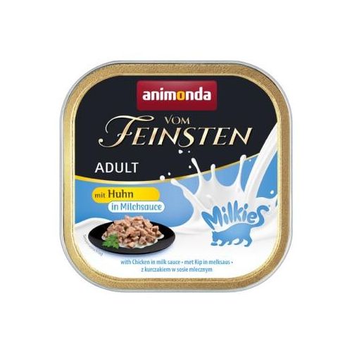 animonda Vom Feinsten Adult Milkies 32x100g Huhn, in Milchsauce